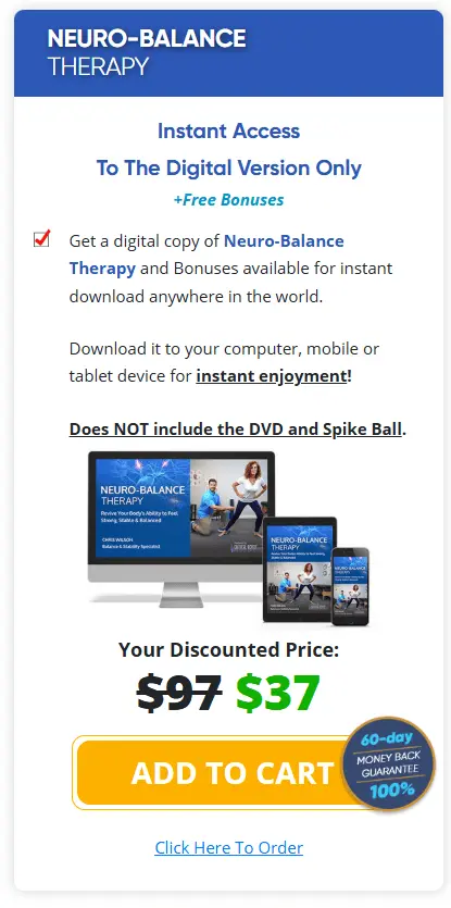 neuro balance therapy price